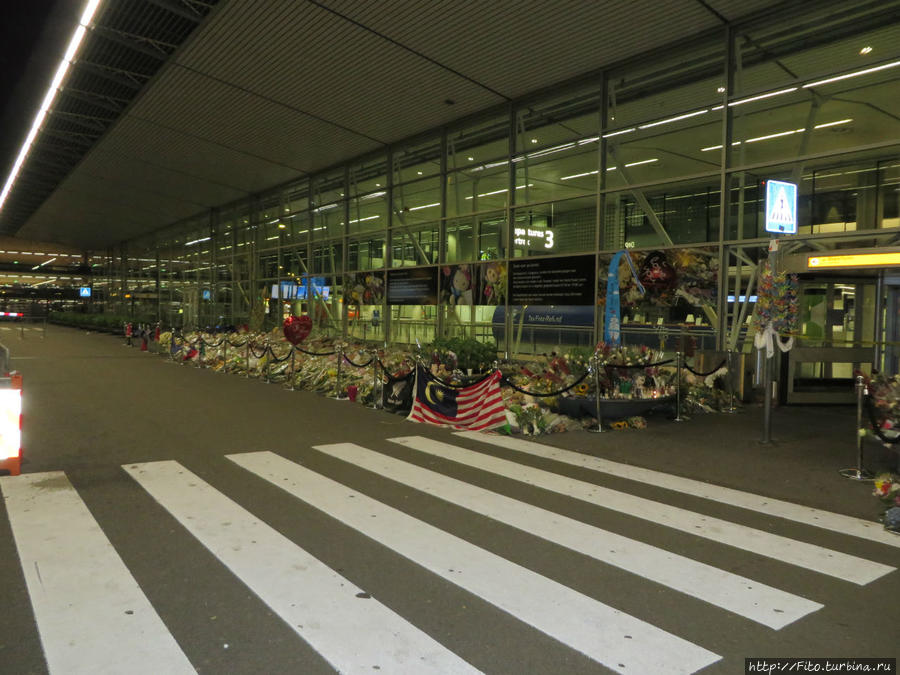 Печальная память о рейсе  MH 17 Схипхол, Нидерланды