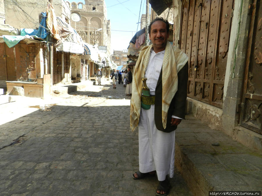 Старый город. Ч-2. Люди — мужчины и женщины Сана, Йемен