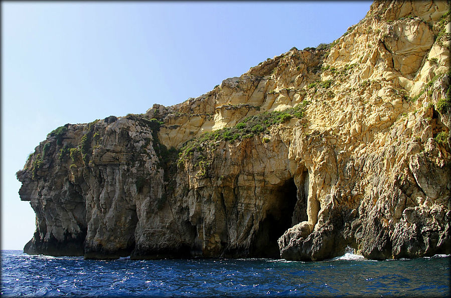 Голубая достопримечательность острова Мальта
