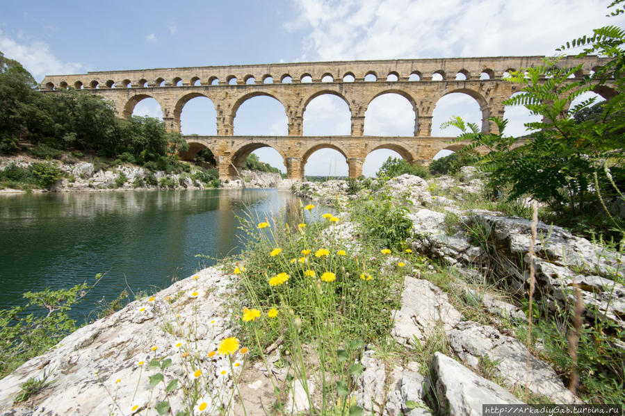 2000 лет истории!!! Вер-Понт дю Гар, Франция