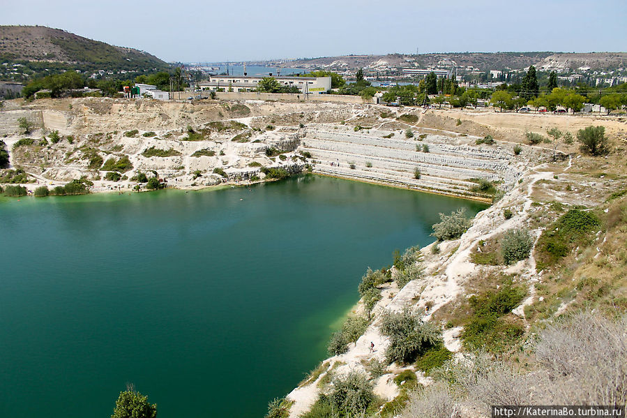 Чудеснейшее озеро, из которого так не хотелось вылезать! Инкерман, Россия