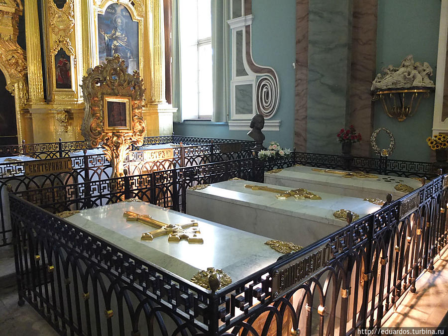 Петропавловская крепость захоронения