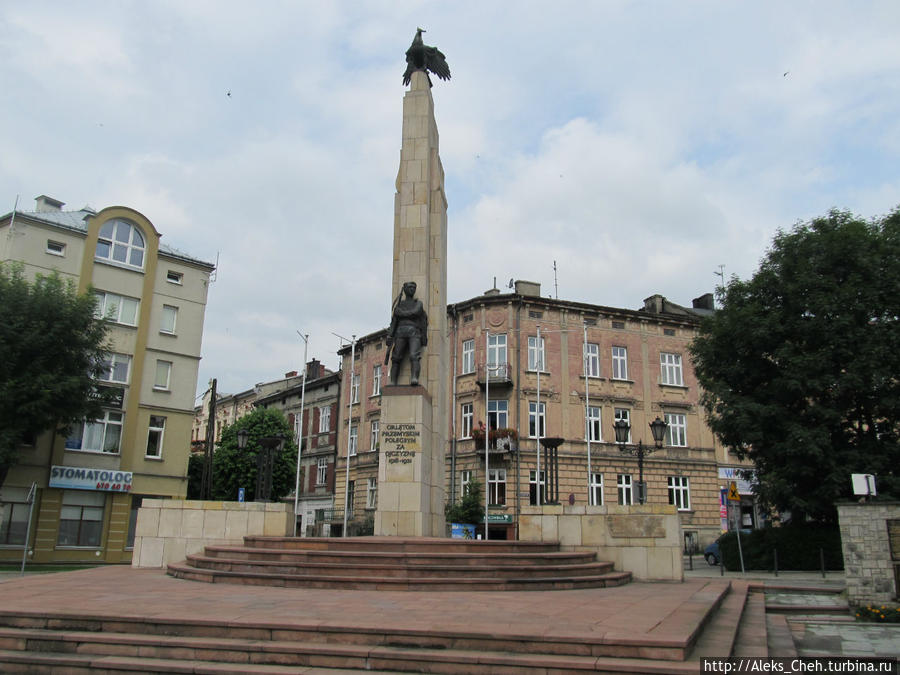 Памятник полякам погибших в ходе Польско-украинской войны в 1918 году в Пшемышле Пшемысль, Польша