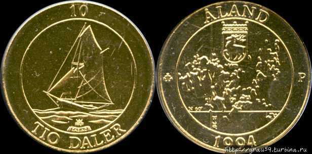 Деньги островов, чей референдум был проигнорирован Аланды