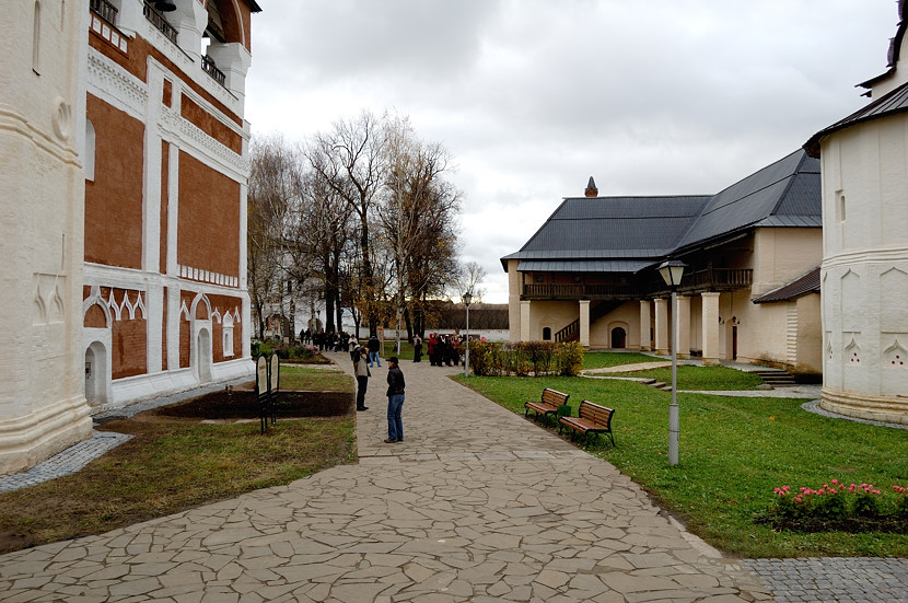 Внутри Спасо-Евфимиева монастыря Суздаль, Россия