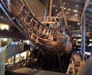 Вот такой мощный бушприт у корабля Vasa