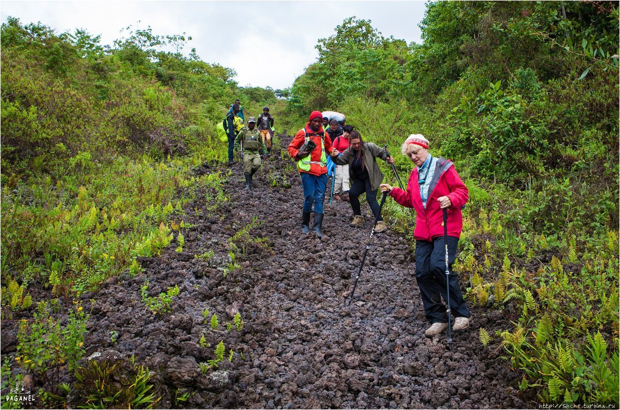 Восхождение на вулкан Ньирагонго глазами экспедишн-лидера