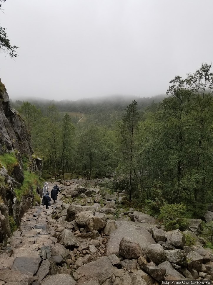 Прекестулен. Туманная кафедра Прекестулен (Кафедра проповедника), Норвегия