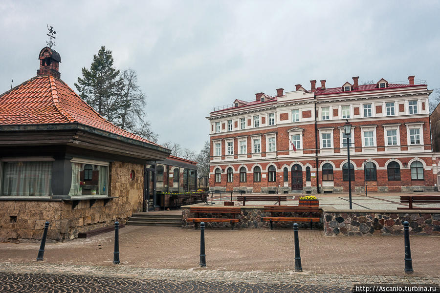 Небольшой и уютный Цесис Цесис, Латвия