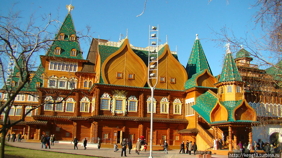 Осень в Коломенском или ускользающая красота Москва, Россия