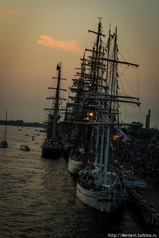 Международная парусная регата «The Tall Ships Races 2013» Рига, Латвия