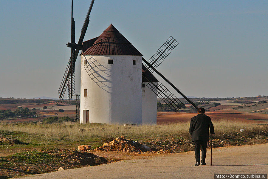 Еще остались мельницы в Испании