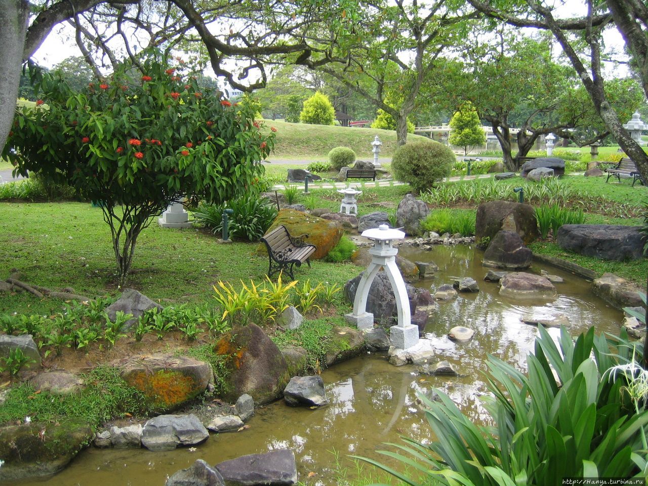 Японский садик в Сингапуре