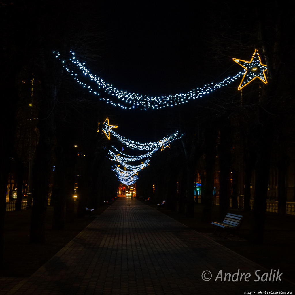 Путь рождественских ёлок 2017 Рига, Латвия