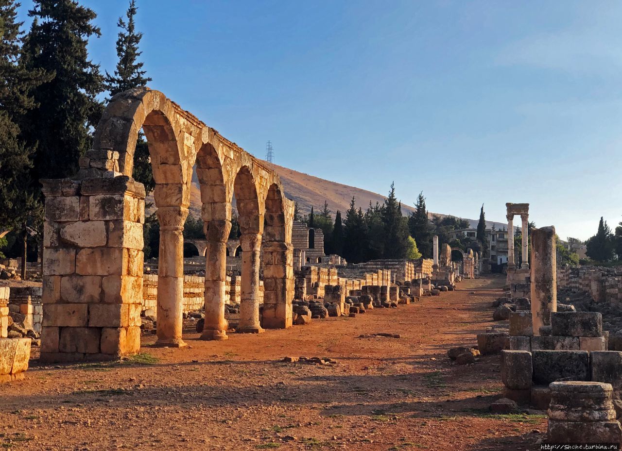 Анджар - живописные руины города Омейядов (ЮНЕСКО №293)