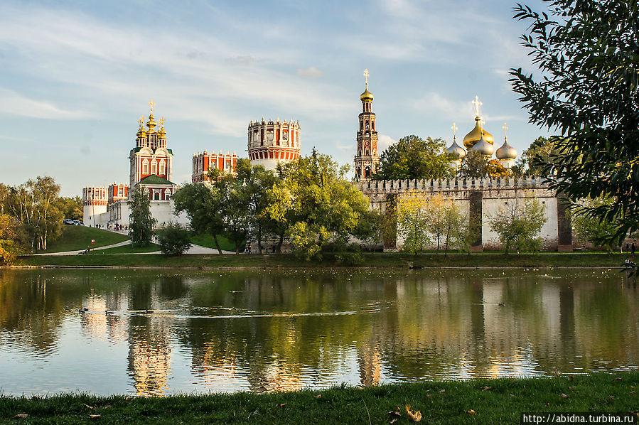 Закат у Новодевичьего Москва, Россия