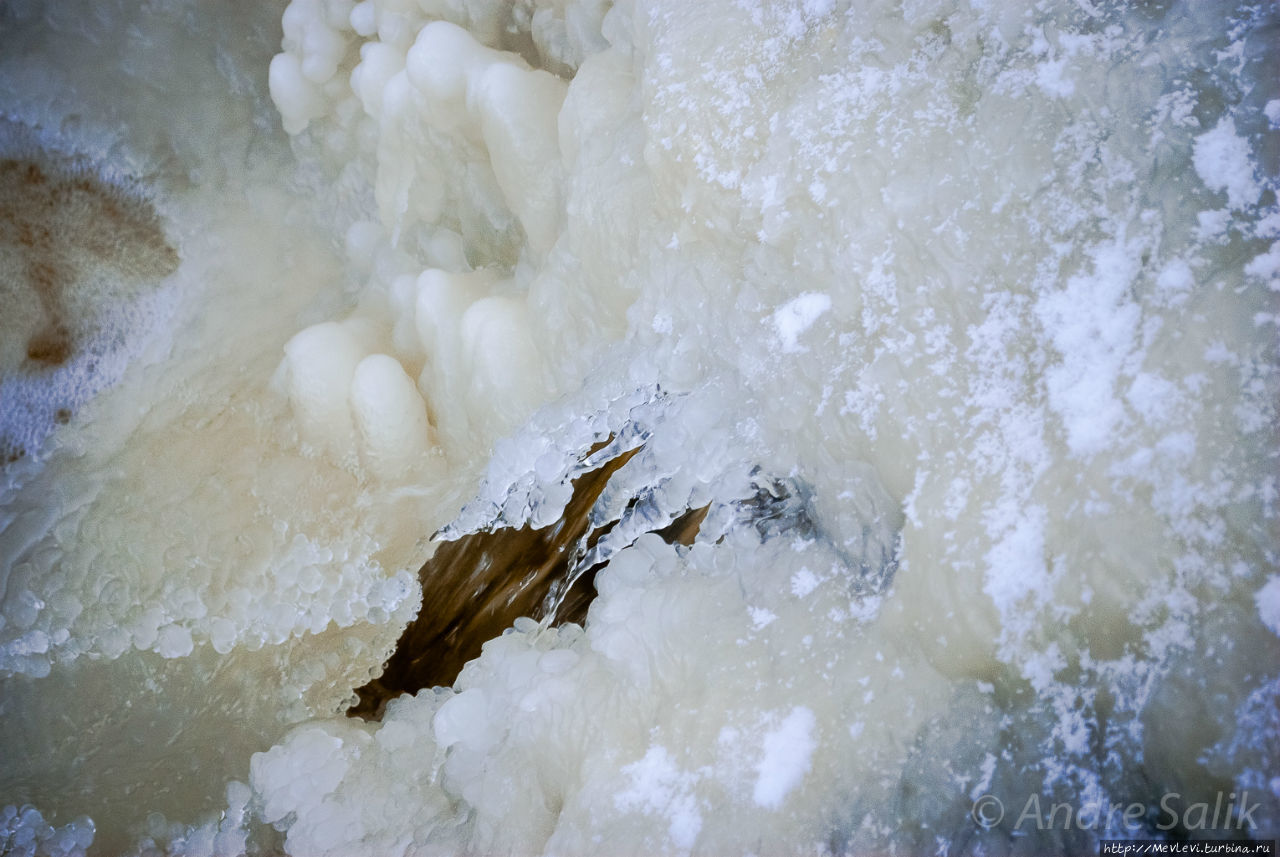 Мороз в парке Аркадия. Рига, Латвия