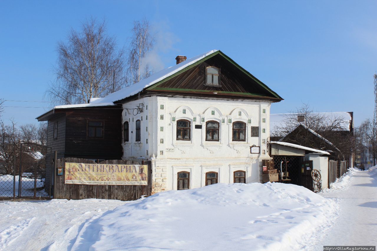 Город зима музей