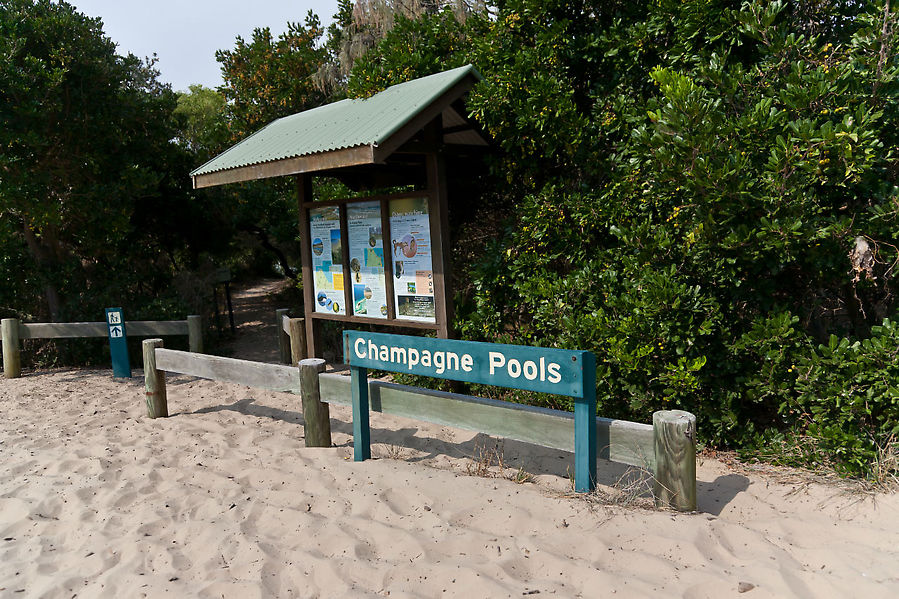 #1 Champagne Pools Остров Фрейзер, Австралия