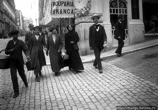1912 г. Улица Рю Гарретт.