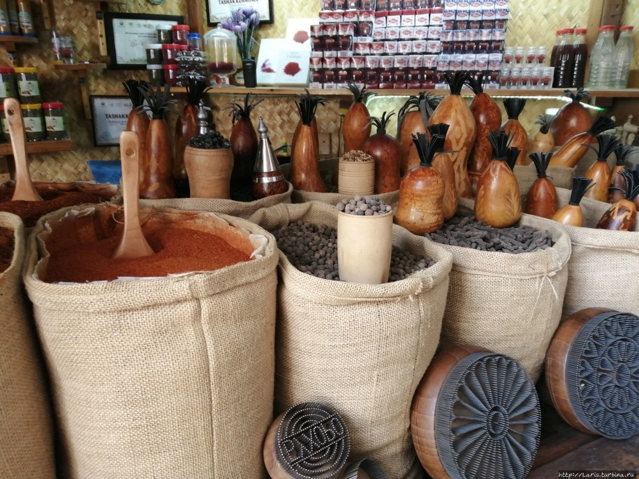Бухарский рынок Узбекистан