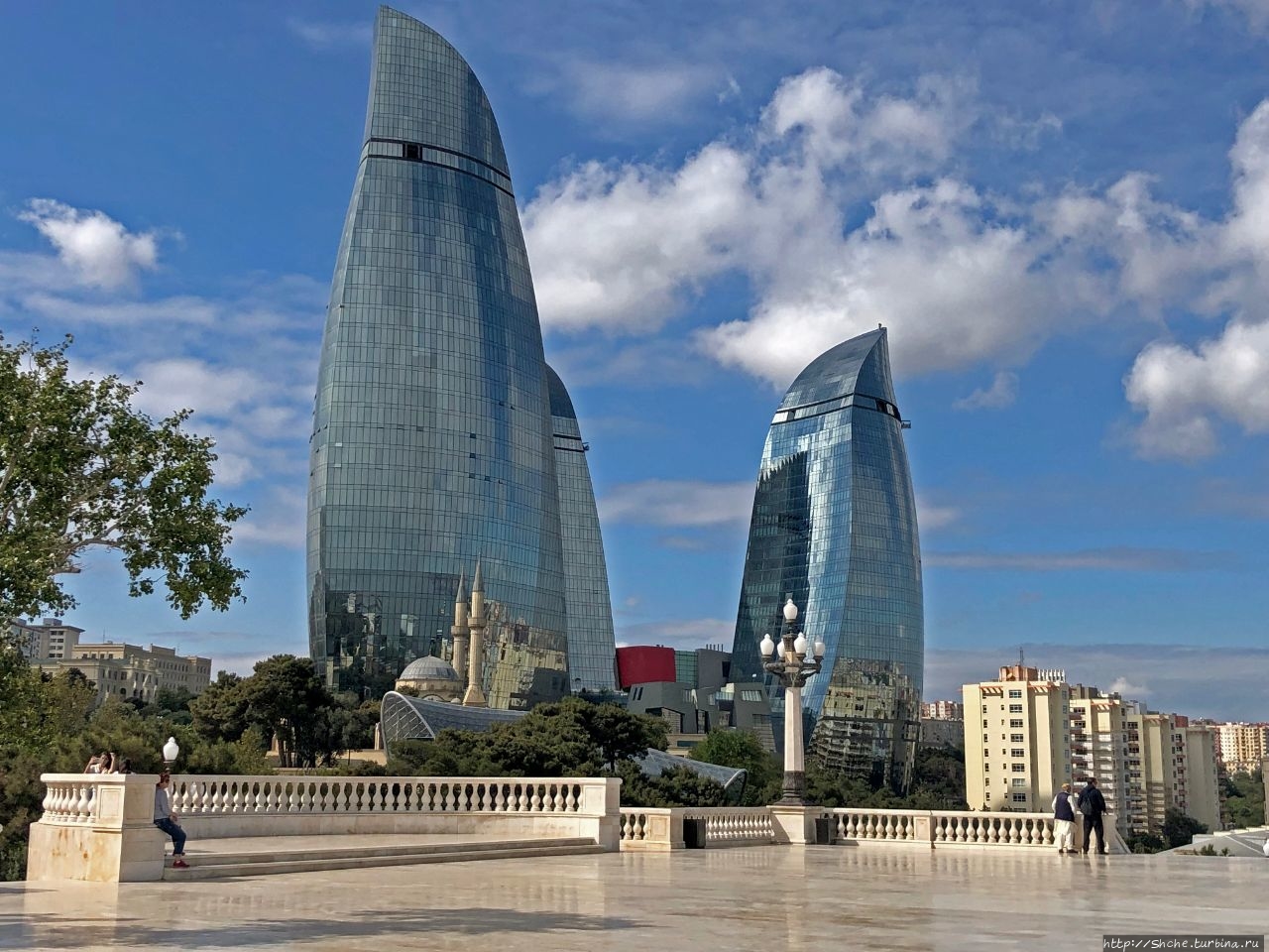 Панорама Баку Баку, Азербайджан