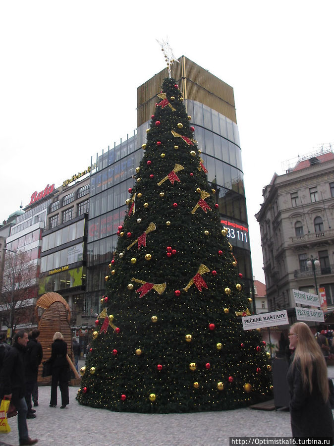 Прага готовится к открытию рождественского сезона Прага, Чехия