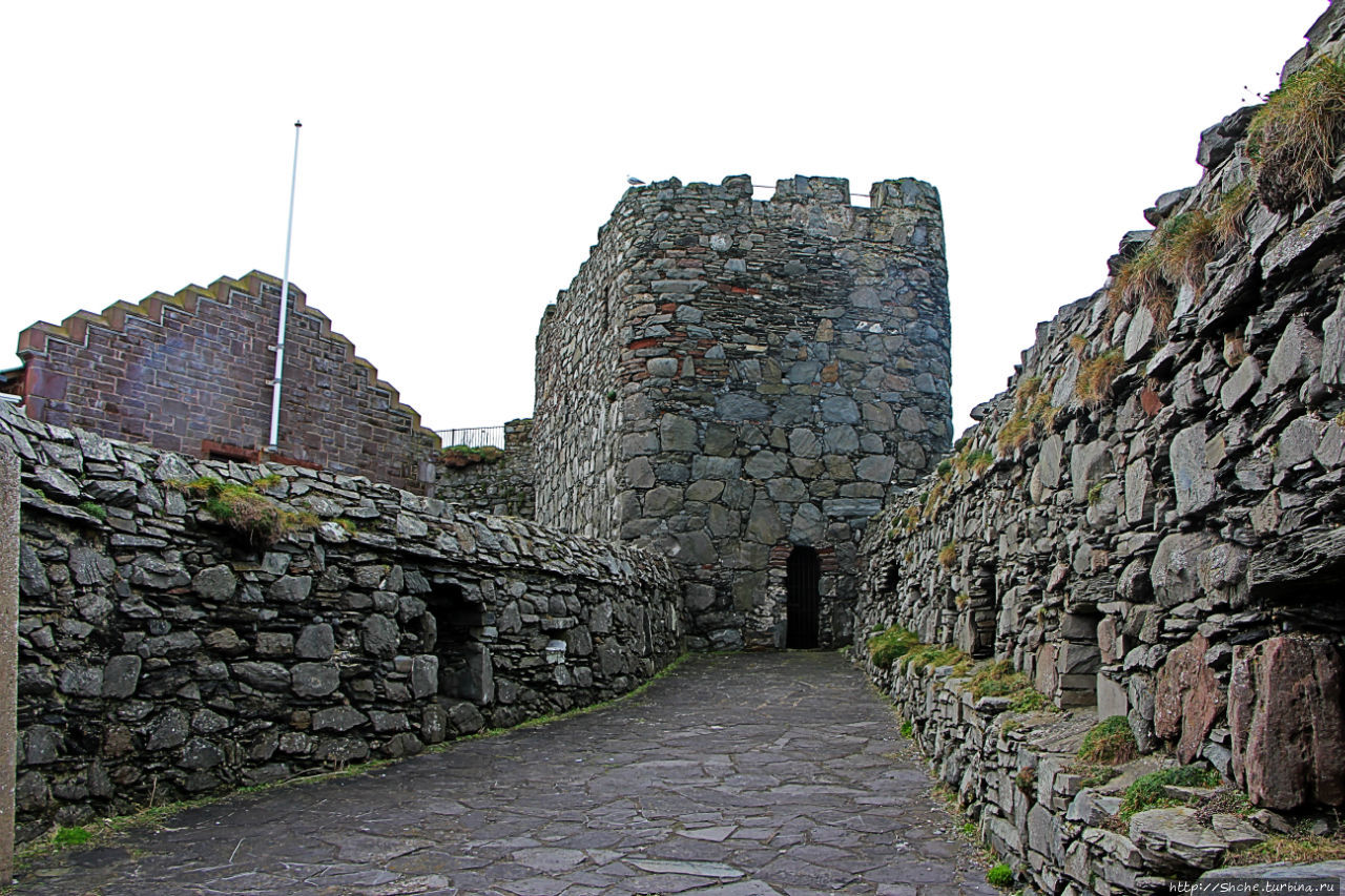 Замок викингов на острове святого Патрика
