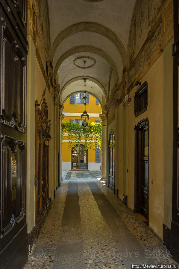 Прогулка в Милане Милан, Италия