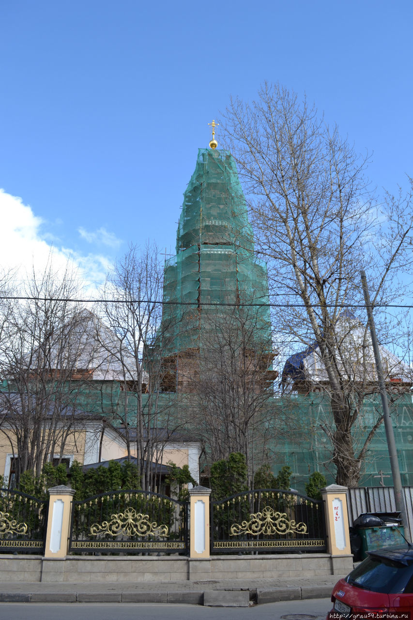 Храм Воскресения Христова в Кадашах Москва, Россия