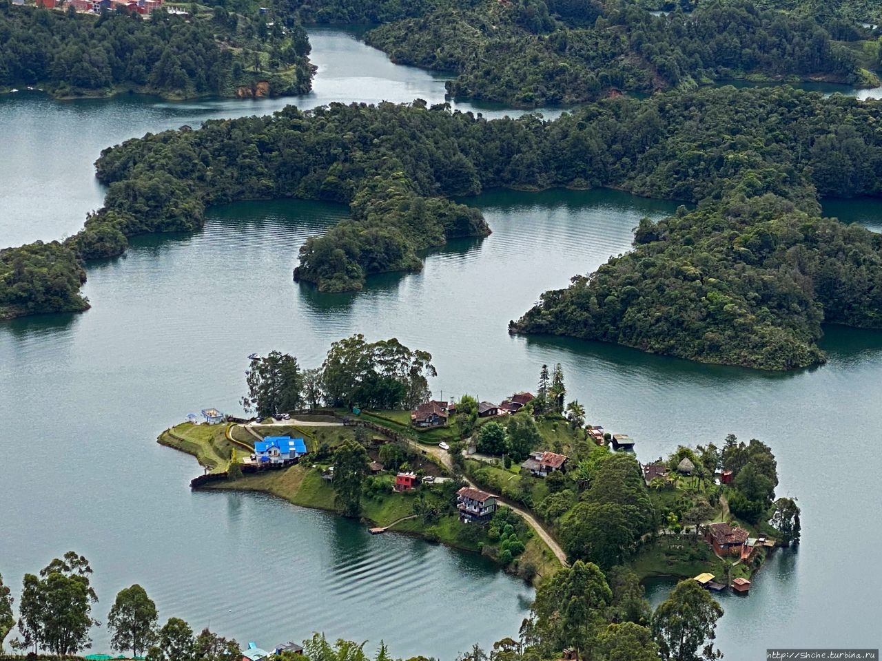 Водохранилище Эль Пеньол Эль-Пеньол, Колумбия