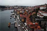 Вид на старый город Порто и набережную, Поргугалия. (View of the Old City of Porto and the river.)