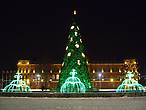 Зимой фонтан на площади имени П.Ф.Дерунова станет ярким приложением к главной новогодней ёлке города