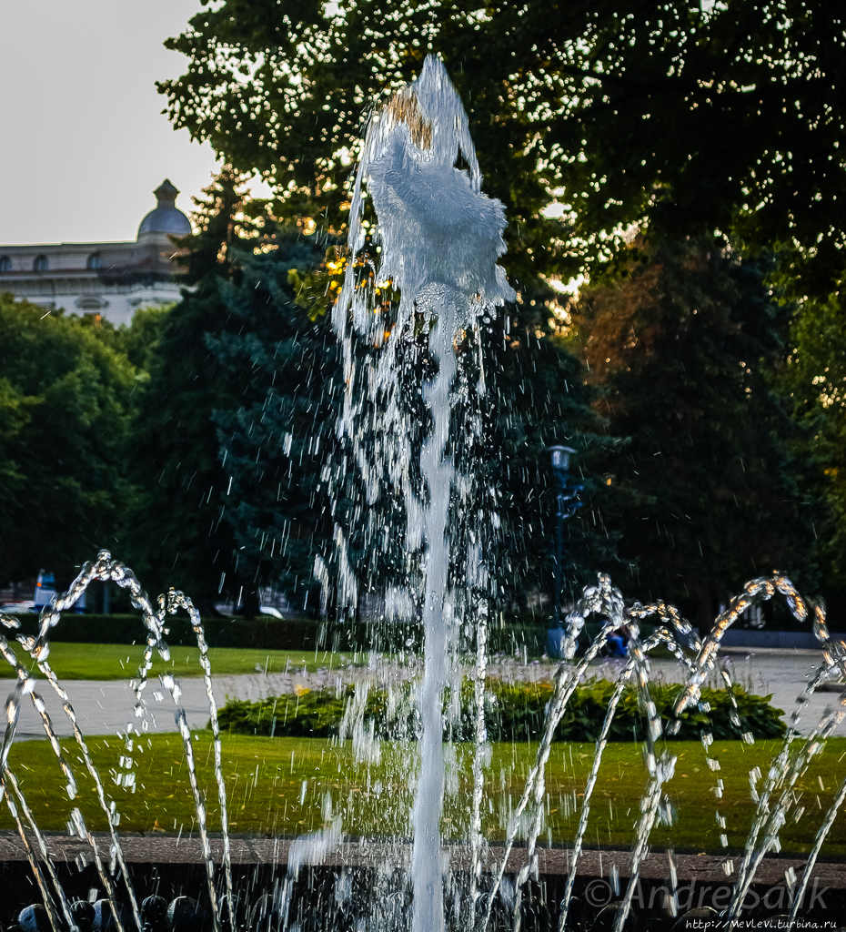 В закатном солнце Рига, Латвия
