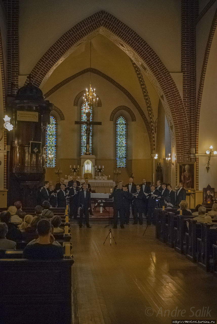 «Ночь церквей». Рига, Латвия