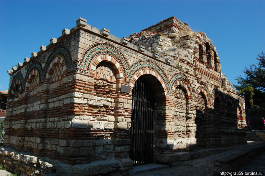 Церковь Святых Архангелов Михаила и Гавриила Несебр, Болгария