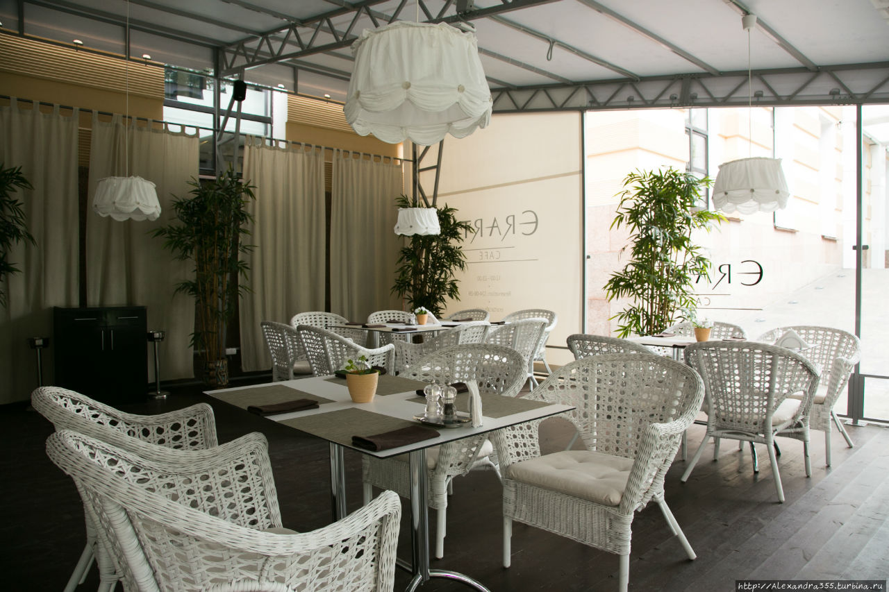 Ресторан Erarta Café. Санкт-Петербург, Россия