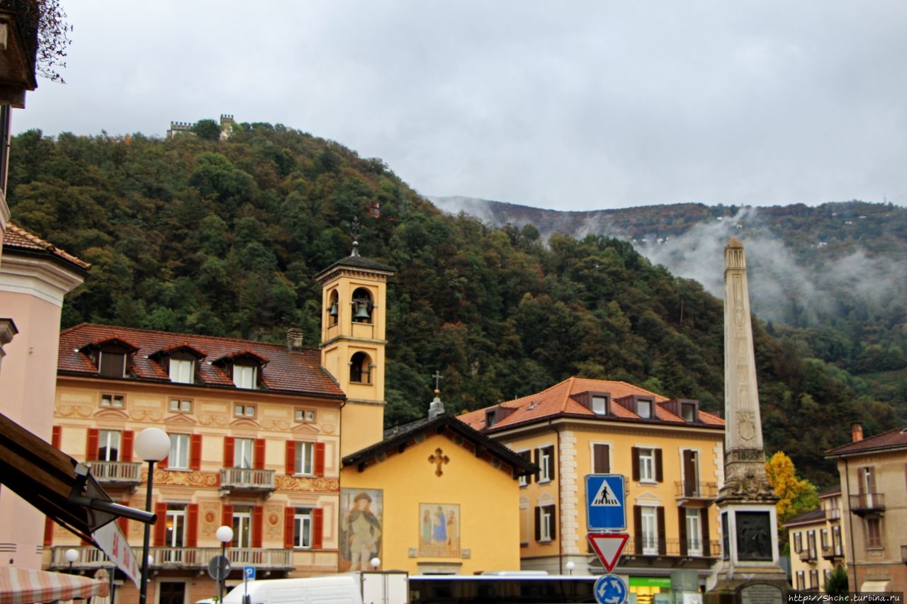 Беллинцона - маленькая столица кантона Тичино