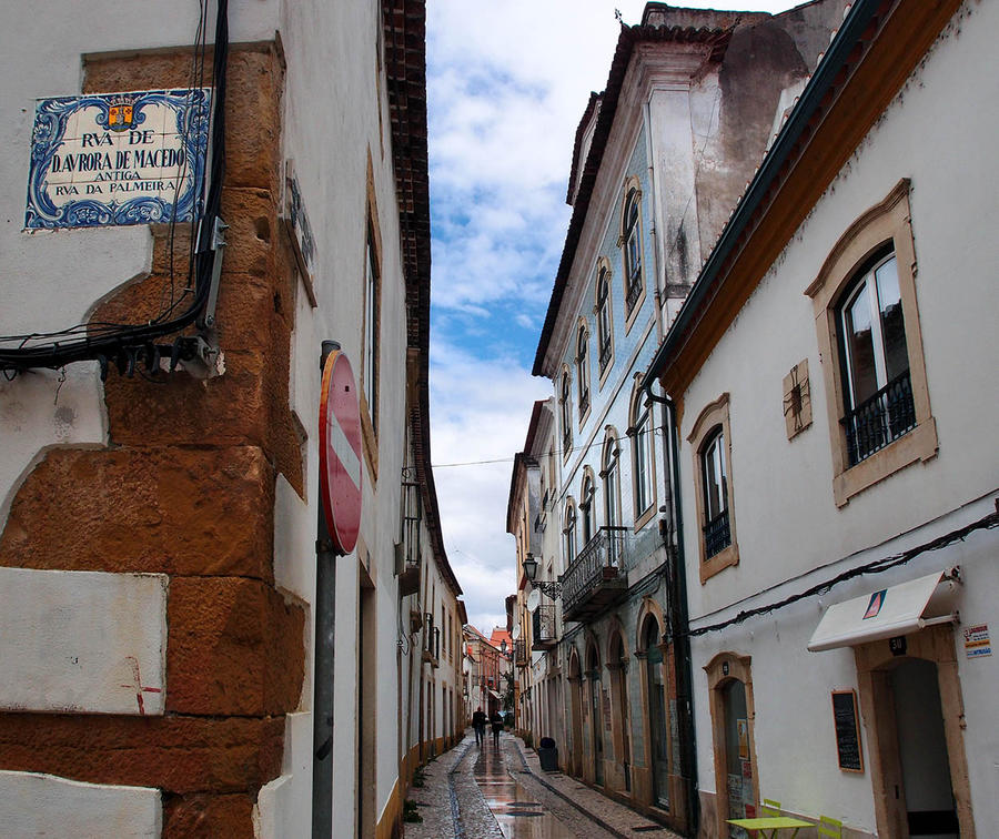 Город Крестоносцев на реке Набао Томар, Португалия