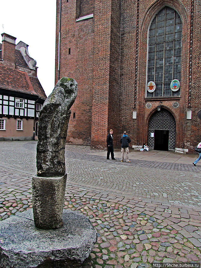 памятник сова, какое отнашение к базилике точно не знаю:) Гданьск, Польша