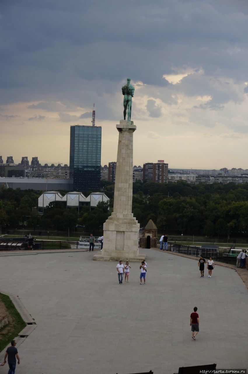 В «каменном сердце» сербской столицы Белград, Сербия