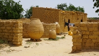 Типичный двор в Нигере