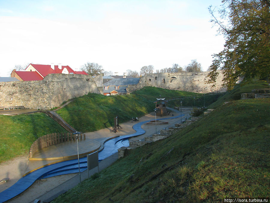 Стилизованный средневековый парк для детей. Хаапсалу, Эстония