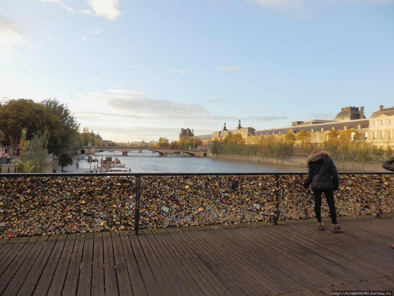 Мост Искусств Париж, Франция