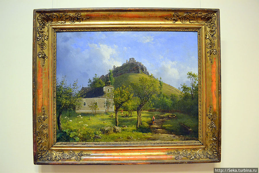 Антал Лигети. Пейзаж, 1854. Будапешт, Венгрия