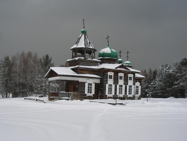 Тальцы, этнографический музей деревянного зодчества. озеро Байкал, Россия