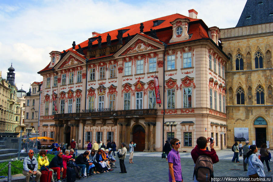 Здания Староместской площади Прага, Чехия