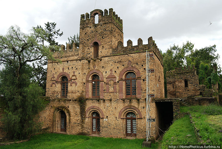 Замок Ментуаб Гондер, Эфиопия