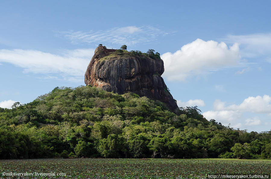 Сигирия — самое известное место на Цейлоне Сигирия, Шри-Ланка