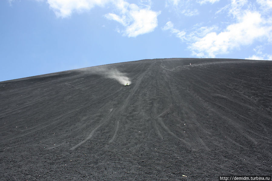 Вулканбординг Леон, Никарагуа